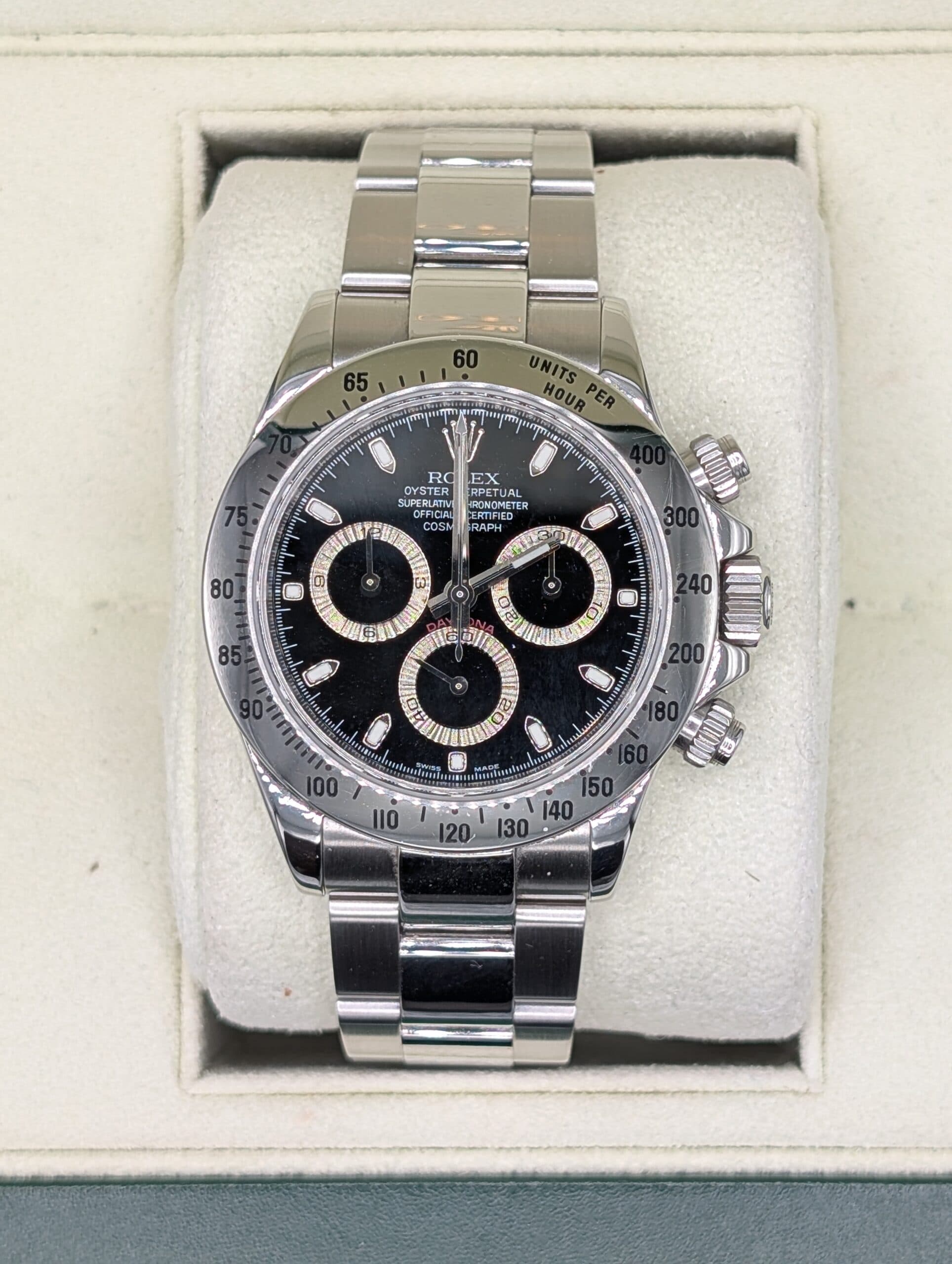 Rolex 116500ln Black Front