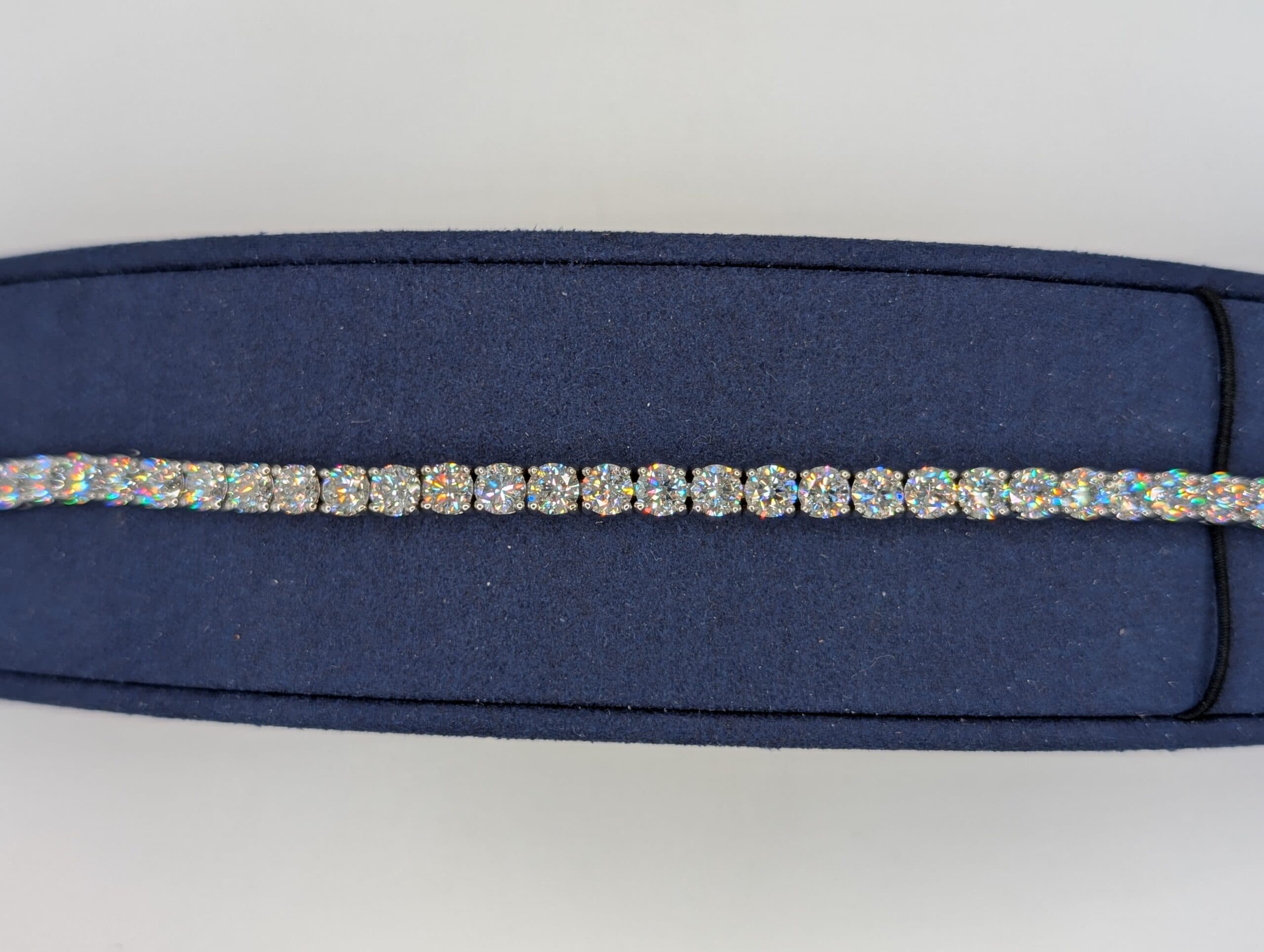 Lab Diamond Tennis Bracelet (9.9 Carats) - Zommed Out