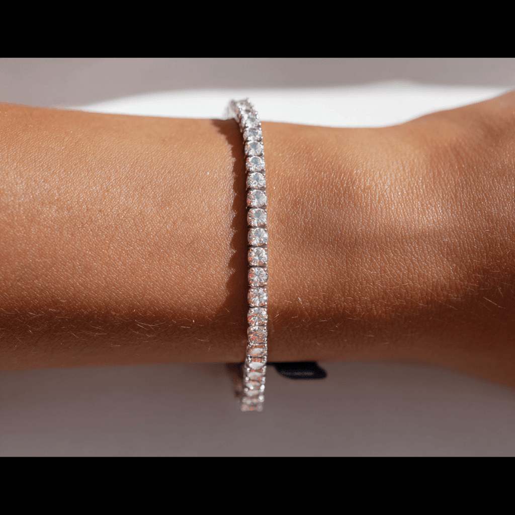 Mixed Lab Diamond Tennis Bracelet (6.9 Carat) - Model