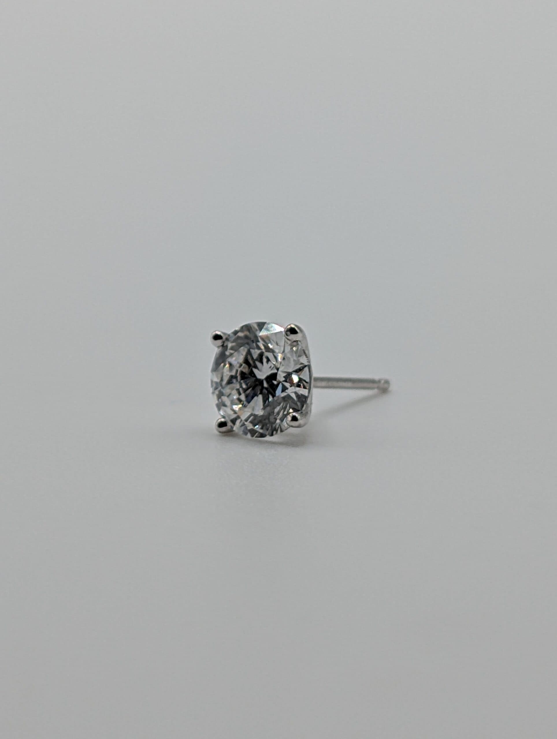 Round Lab Diamond Stud Earrings (2.58 ct. tw.)