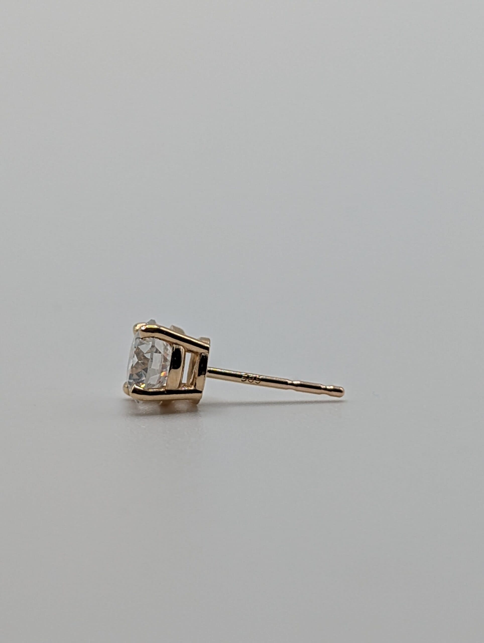 Round Lab Diamond Stud Earrings (1.5 ct. tw.)