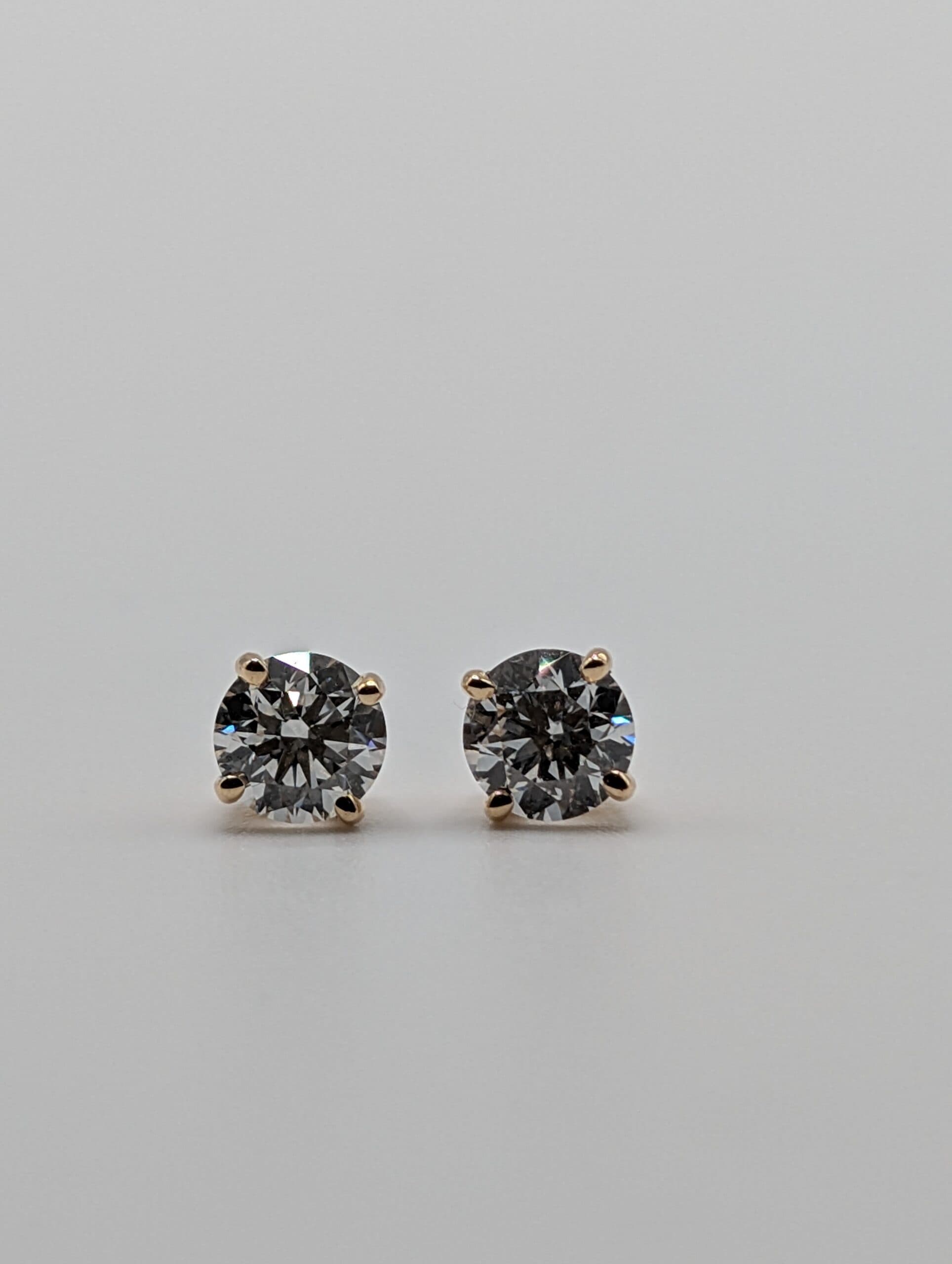 Round Lab Diamond Stud Earrings (1.5 ct. tw.)