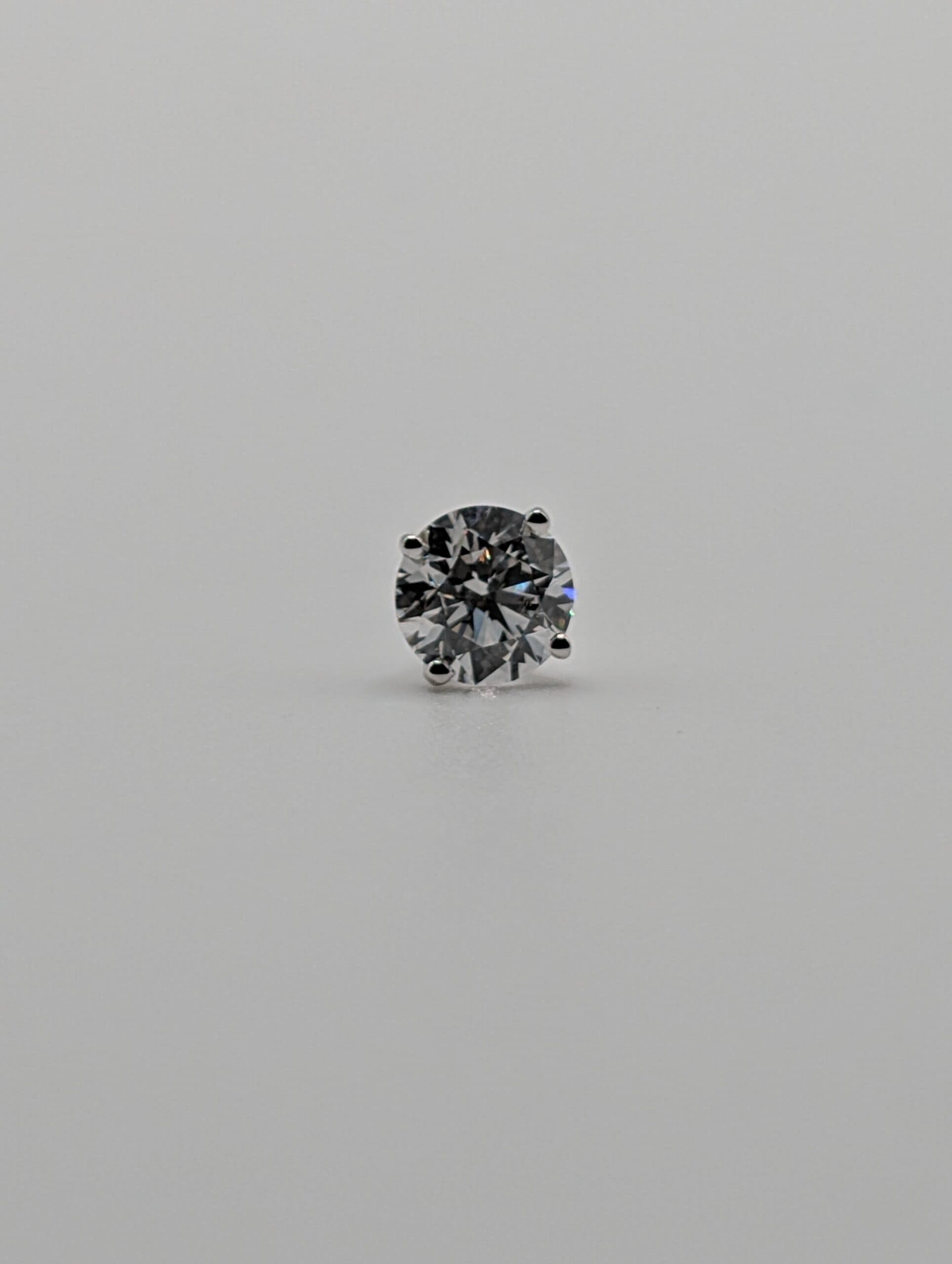 Four Prong Lab Diamond Martini Earrings (2.06 ct. tw.)