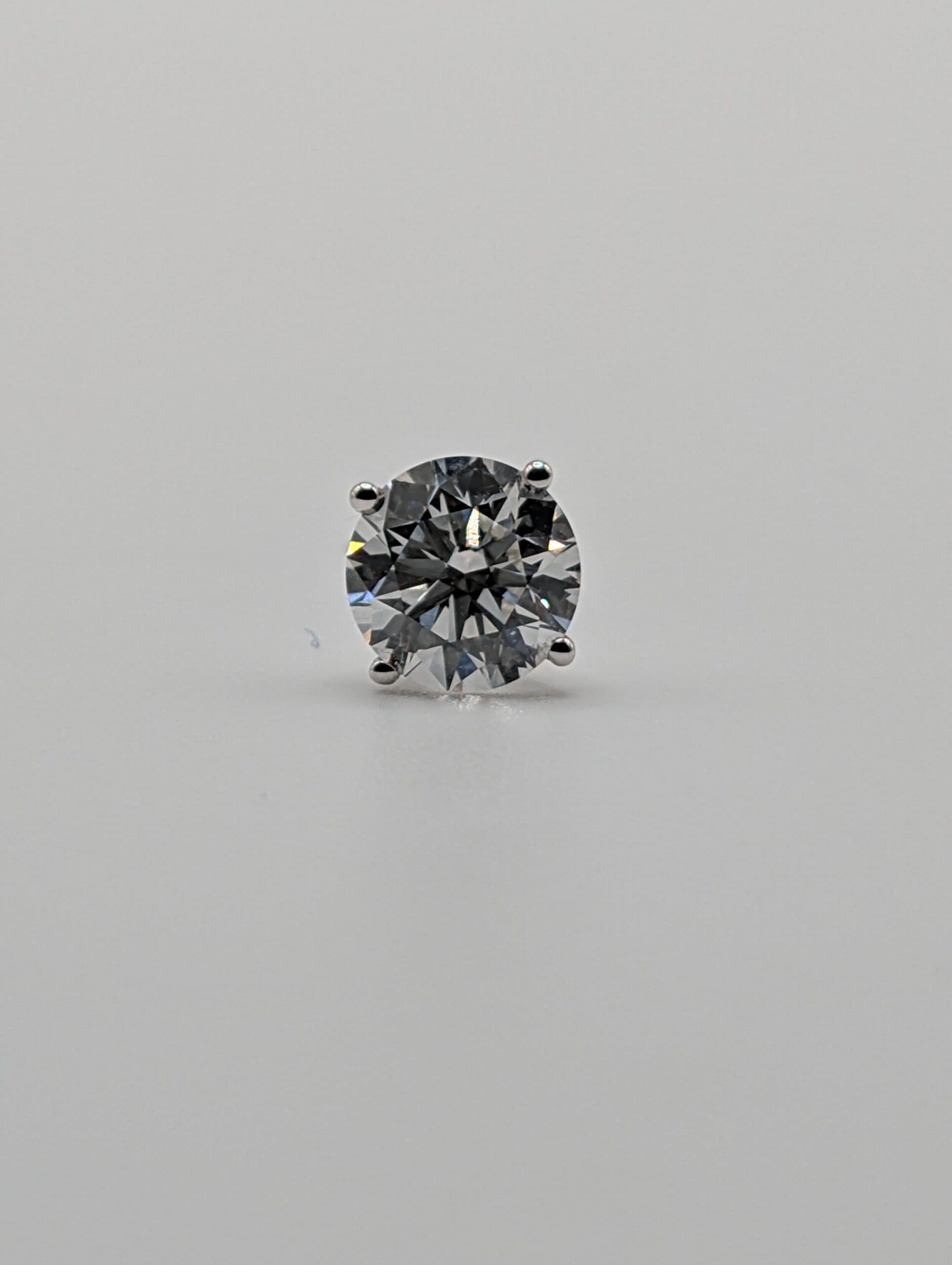 Four Prong Lab Diamond Martini Earrings (4.38 ct. tw.)
