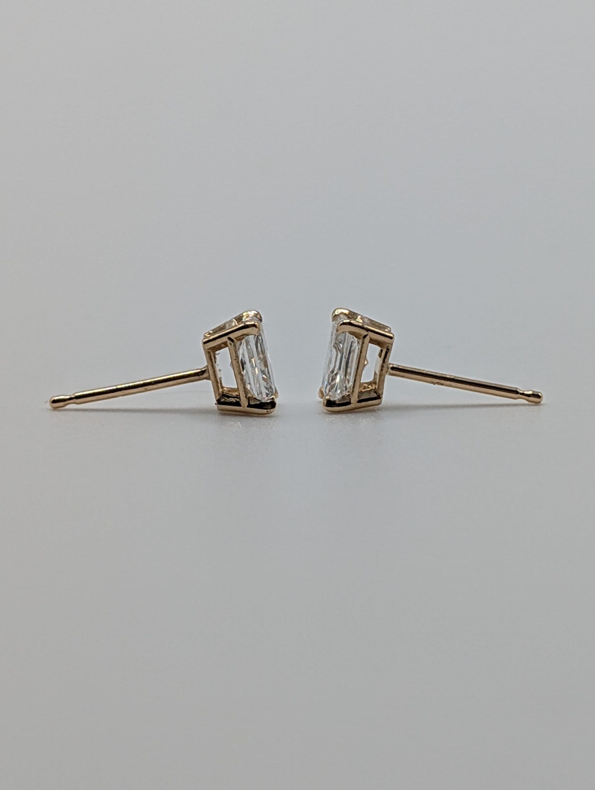 Radiant Cut Lab Diamond Stud Earrings (0.54 ct. tw.)