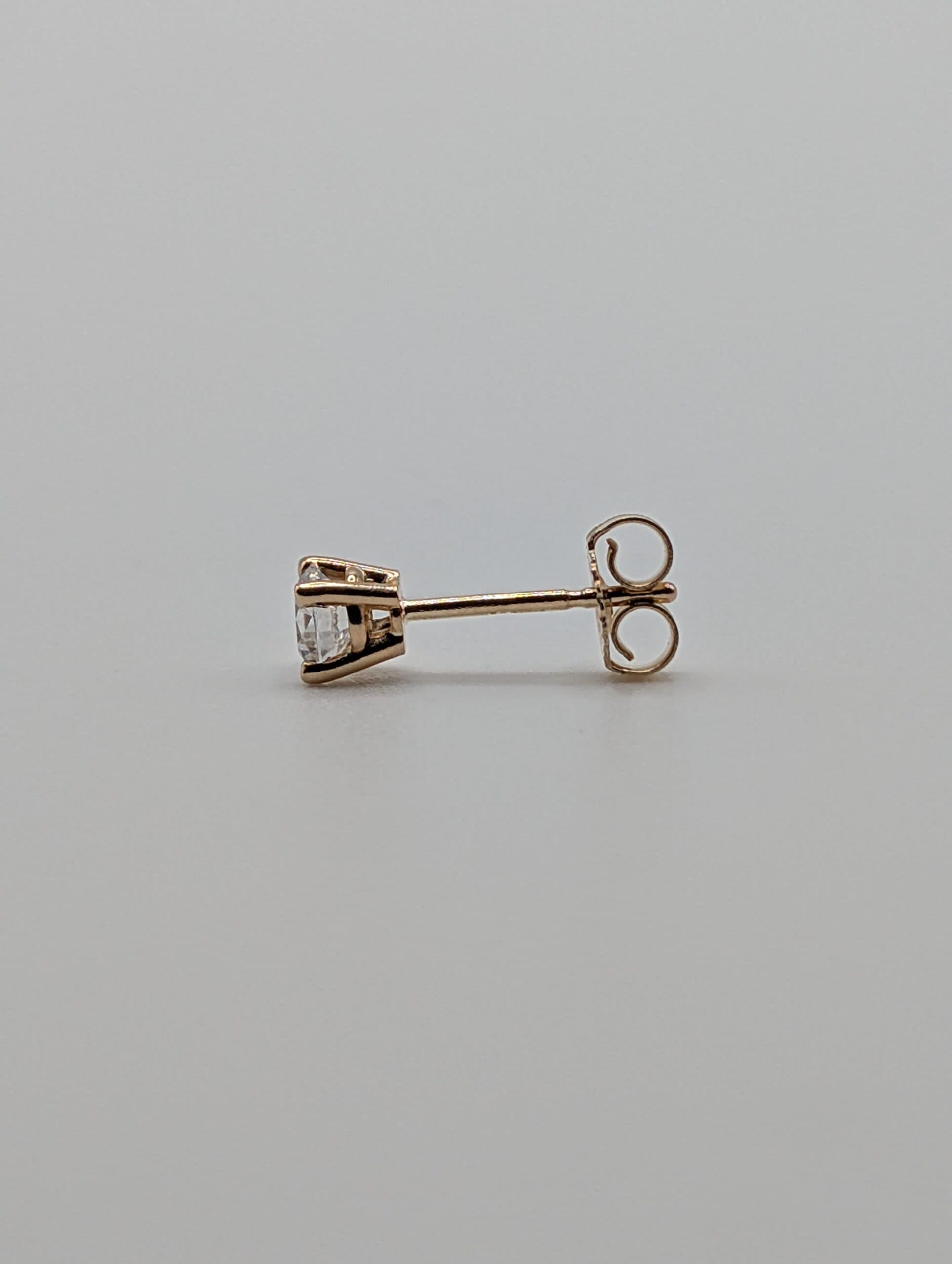 Four Prong Lab Round Diamond Stud Earrings (0.50 ct. tw.)