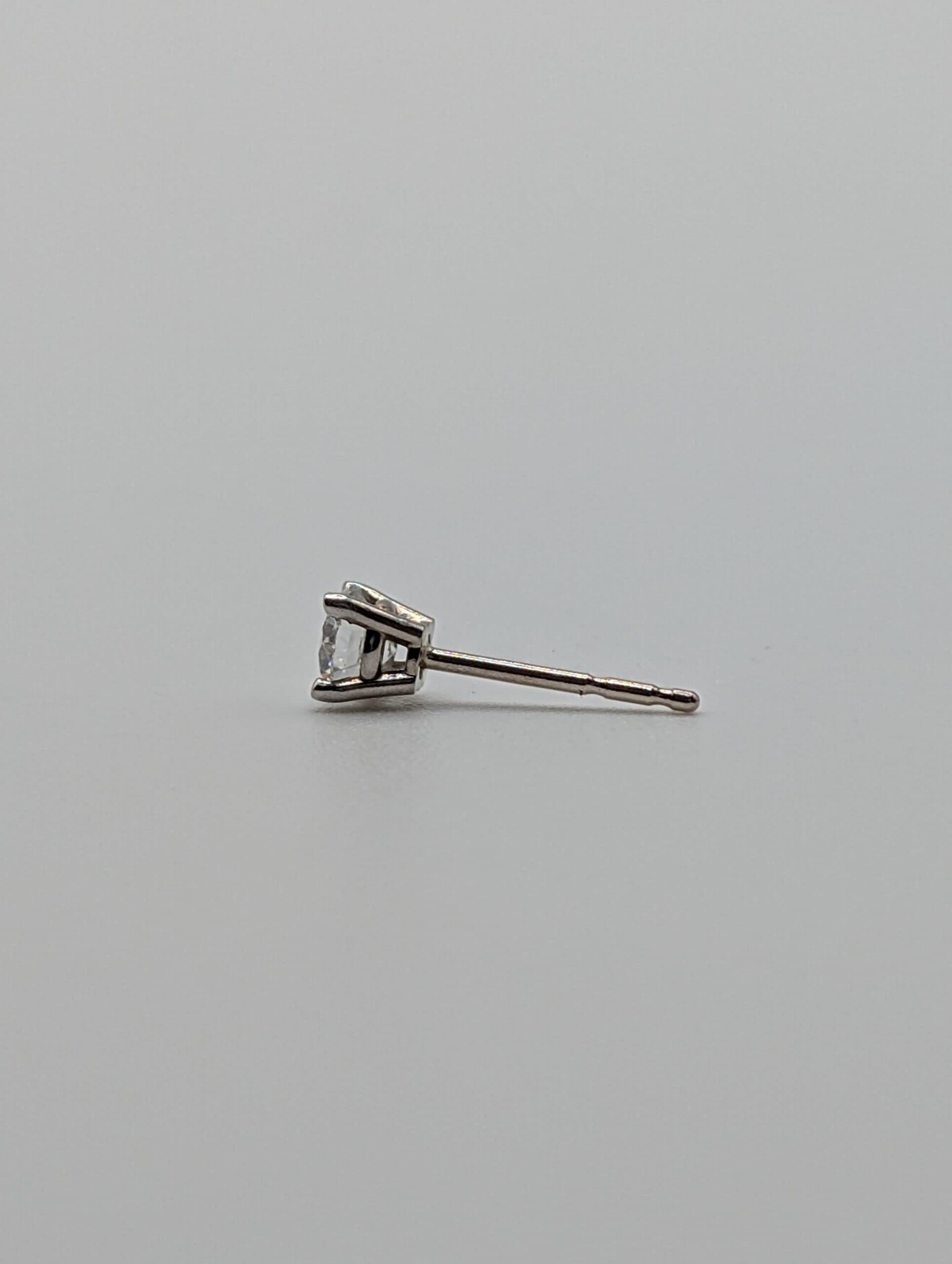 Four Prong Lab Round Diamond Stud Earrings (0.50 ct. tw.)