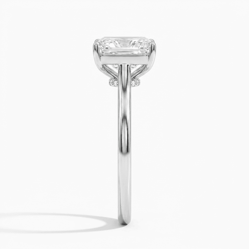 Radiant Diamond Engagement Ring - 100-00049