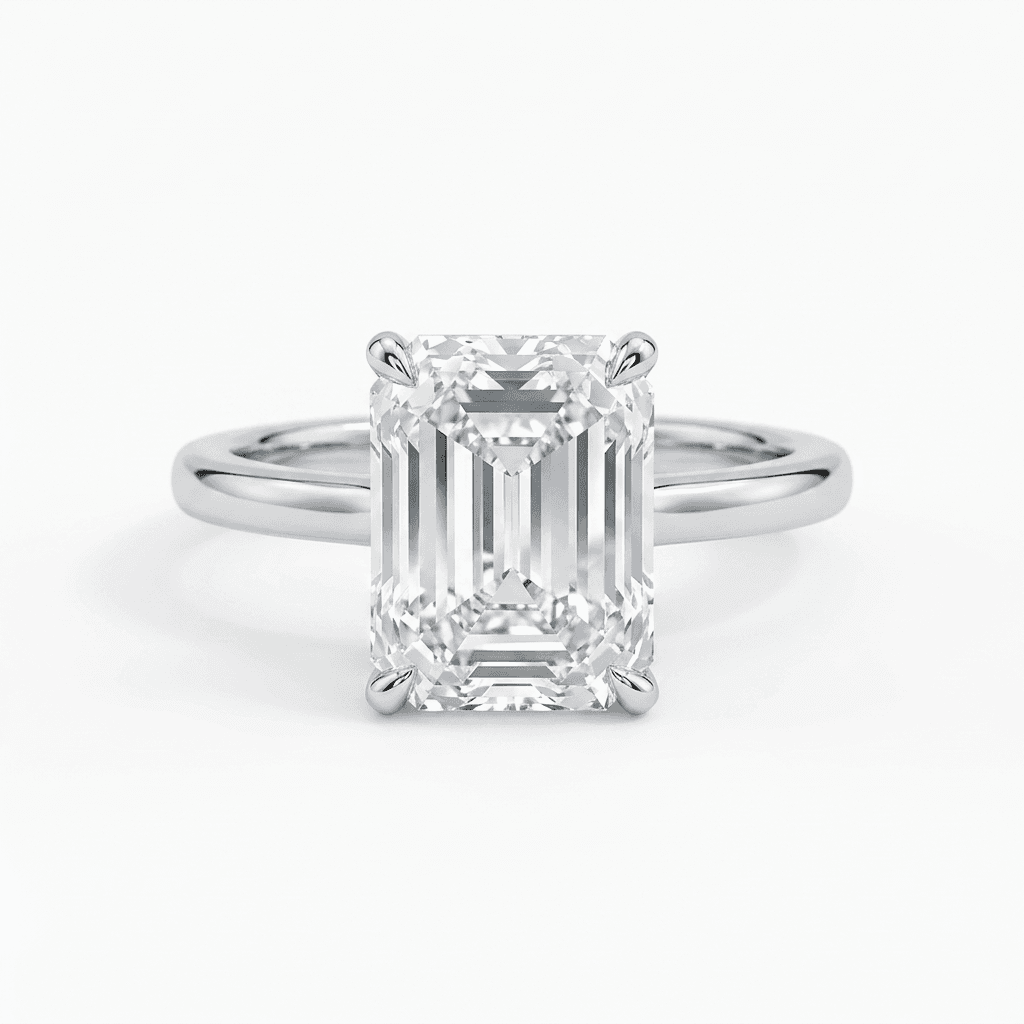Radiant Diamond Engagement Ring - 100-00049