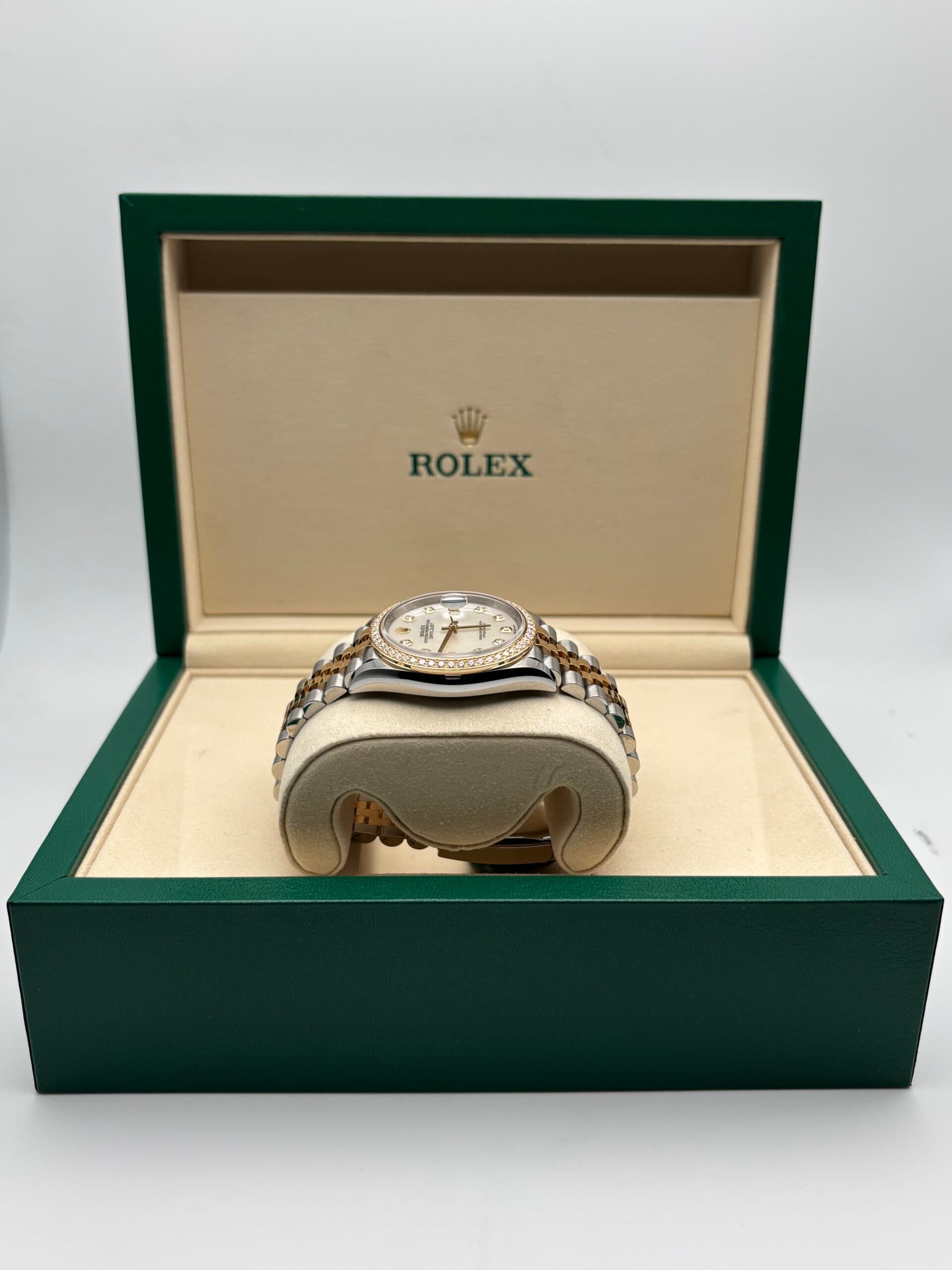 Rolex Datejust 36 Diamond Yellow Gold Watch | SRL Boutique