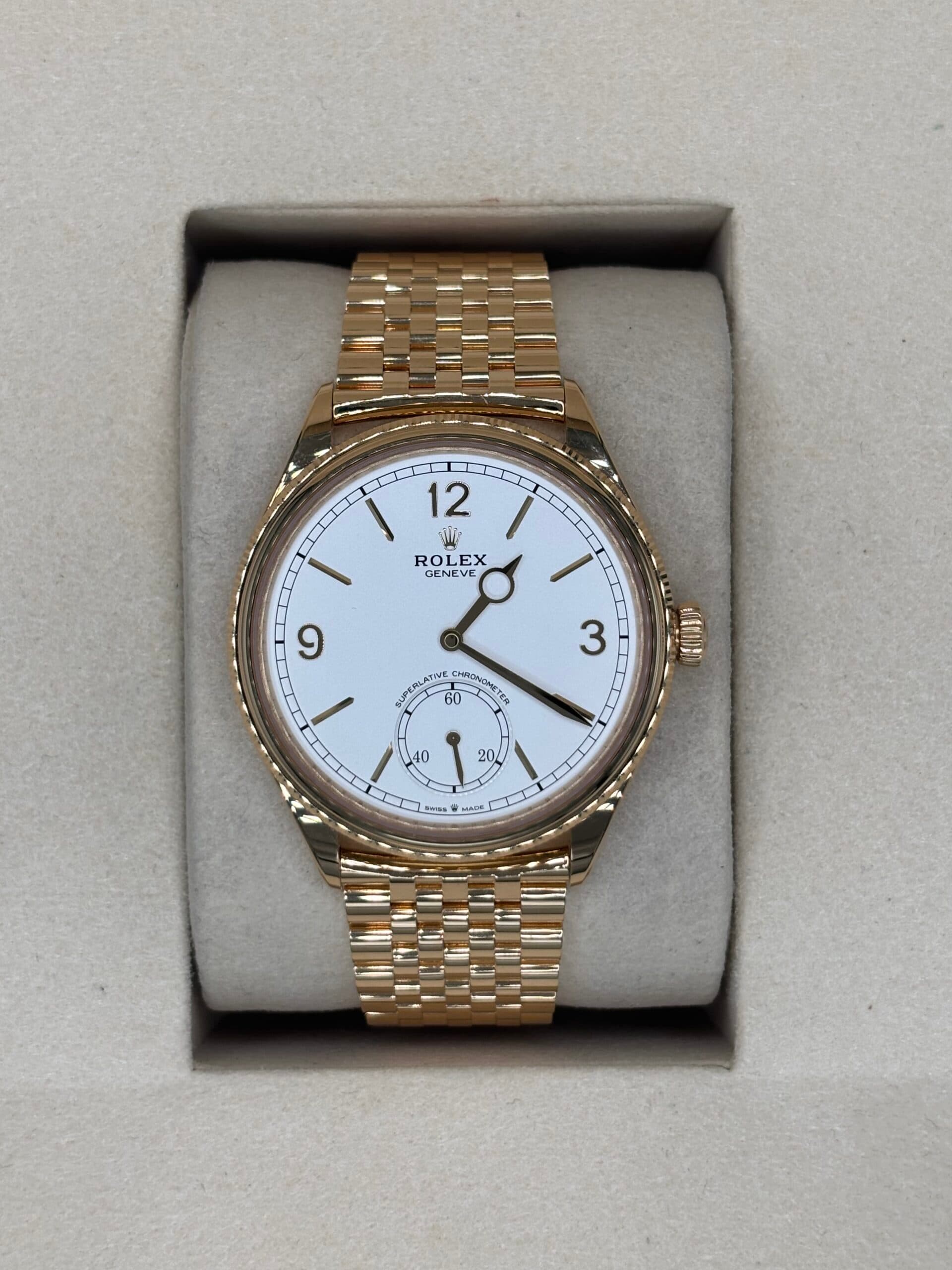 Rolex 1908 Yellow Gold Watch 52508 | SRL Boutique